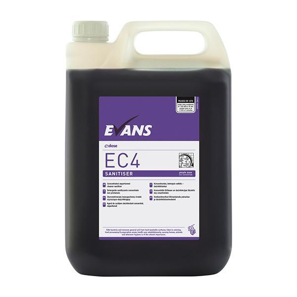 Eco EC4 Cleaner Sanitiser (New Formulation) 5L